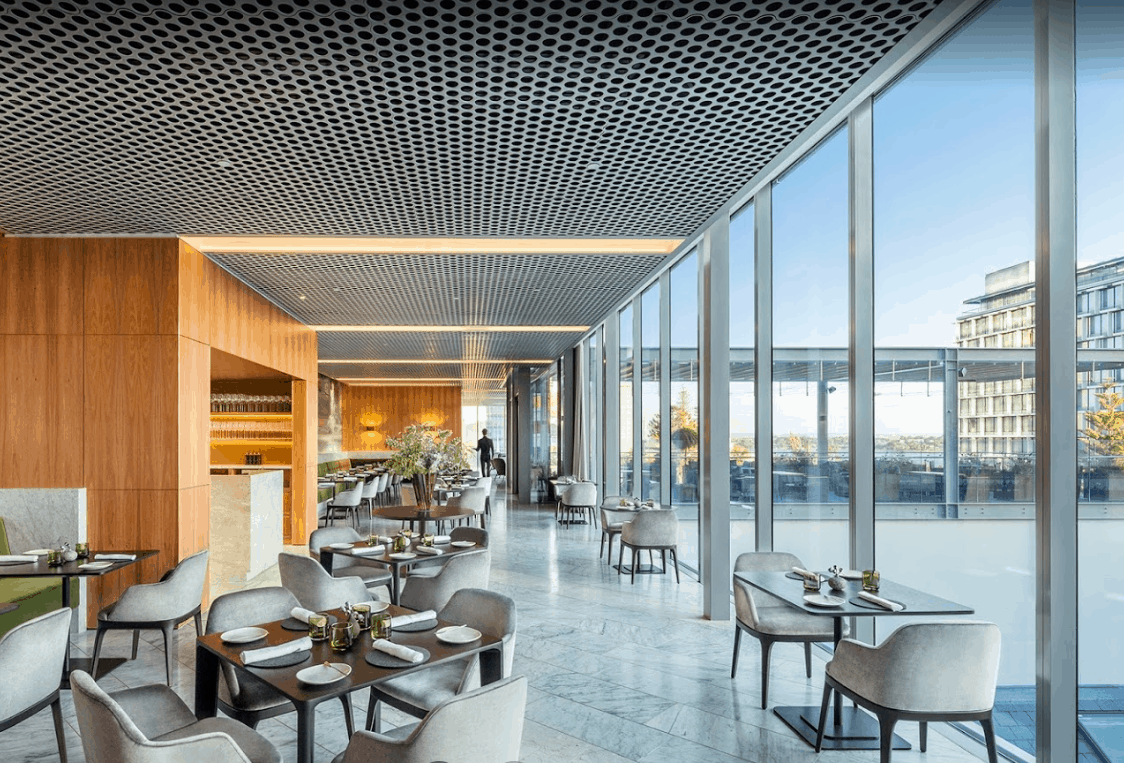 Wildflower Restaurant, Perth, Indoor